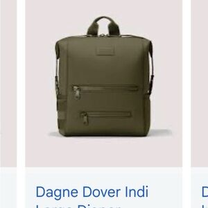 Dagne Dover Indi Backpack in Olive Green